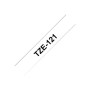 Brother , TZe-121 Laminated Tape , Black on Clear , TZe , 8 m , 9 cm