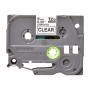 Brother , TZe-121 Laminated Tape , Black on Clear , TZe , 8 m , 9 cm