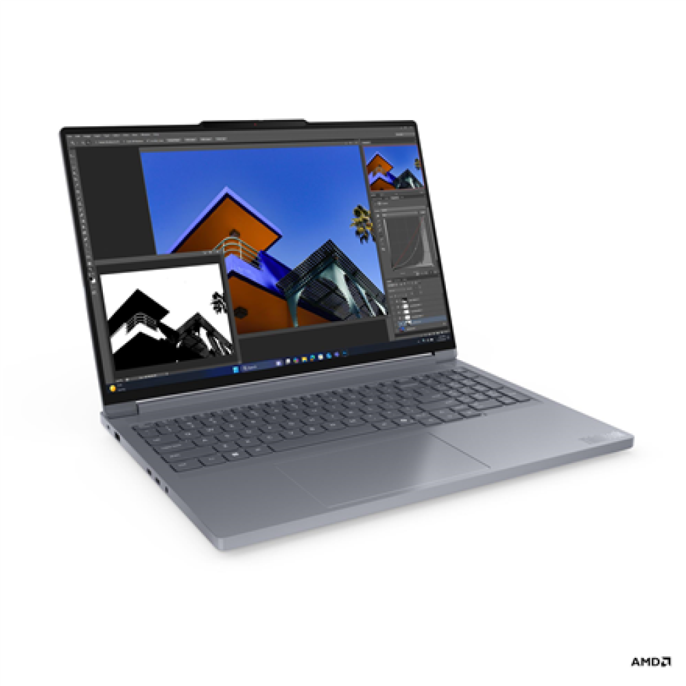 Lenovo ThinkBook 16p G6 ADR , Luna Grey , 16 , IPS , WQXGA , 2560 x 1600 pixels , Anti-glare , AMD Ryzen 9 , 8945HX , 32 (2x16) GB , SO-DIMM DDR5 , Solid-state drive capacity 1000 GB , NVIDIA GeForce RTX 5060 , GDDR7 , 8 GB , Windows 11 Pro , 802.11be , B