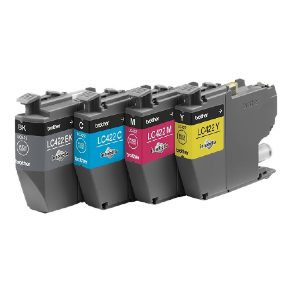 Brother LC422VAL , Ink Cartridge , Black, Cyan, Magenta, Yellow