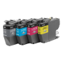 Brother LC422VAL , Ink Cartridge , Black, Cyan, Magenta, Yellow