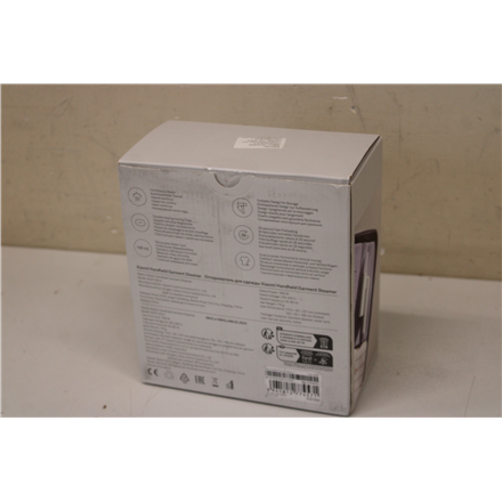 SALE OUT. Xiaomi Handheld Garment Steamer EU , Xiaomi Handheld Garment Steamer EU , Handheld , 1300 W , 0.16 L , White , USED, DIRTY