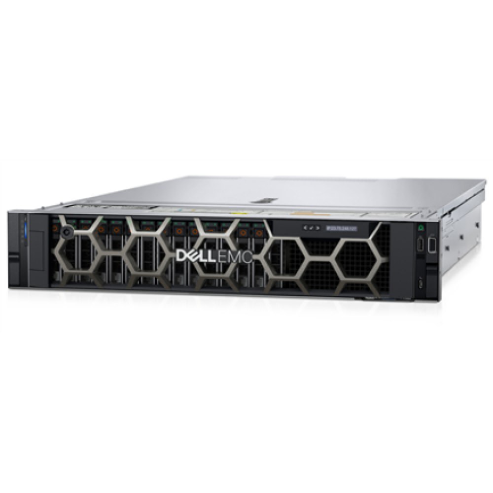 Dell , PowerEdge , R550 , Rack (2U) , Intel Xeon , 2 , Silver 4310 , 12C , 24T , 2.1 GHz , No RAM, No HDD , Up to 8 x 3.5 , Yes , PERC H755 8GB , iDRAC9 Enterprise , Power supply 2x800 W , ReadyRails Sliding Rails , No OS , Warranty Basic NBD Onsite, 36 m