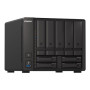 QNAP , 9-Bay QuTS hero NAS , TS-H973AX-8G , Up to 9 HDD/SSD Hot-Swap , AMD Ryzen , Ryzen V1500B Quad-Core , Processor frequency 2.2 GHz , 8 GB , DDR4