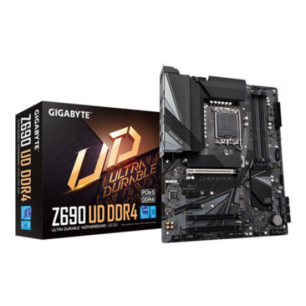 Gigabyte Z690 UD DDR4 Memory slots 1 Chipset Intel Z690 Express ATX DDR4 Processor socket LGA1700 Processor family Intel