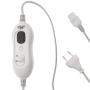 Adler , Heating belt on he loins , AD 7437 , Number of heating levels 4 , Number of persons 1 , Remote control , 100 W , Light Grey