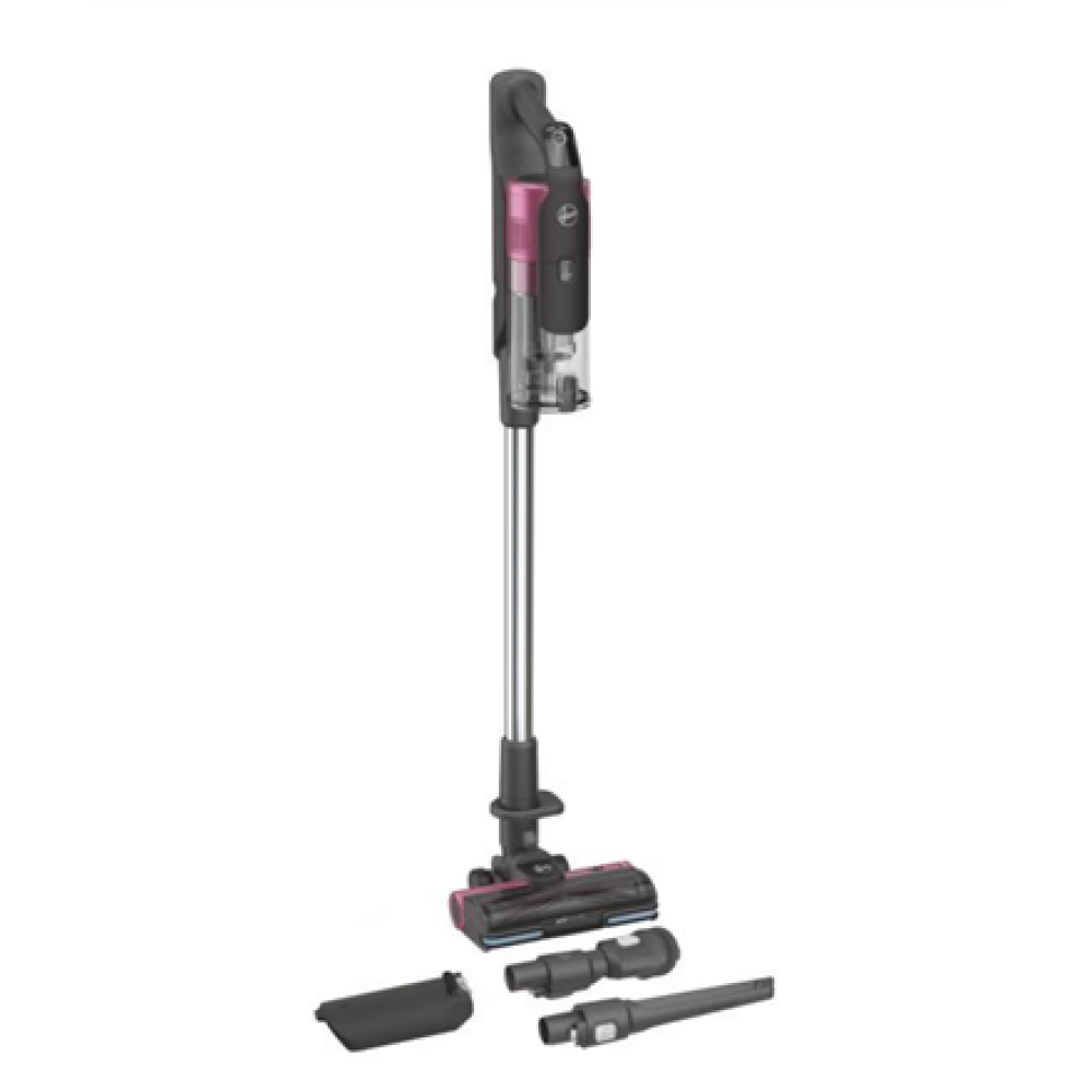 Hoover , Vacuum Cleaner , HF920H 011 , Cordless operating , 350 W , 21.6 V , Operating time (max) 30 min , Rose Pink , Warranty 24 month(s)