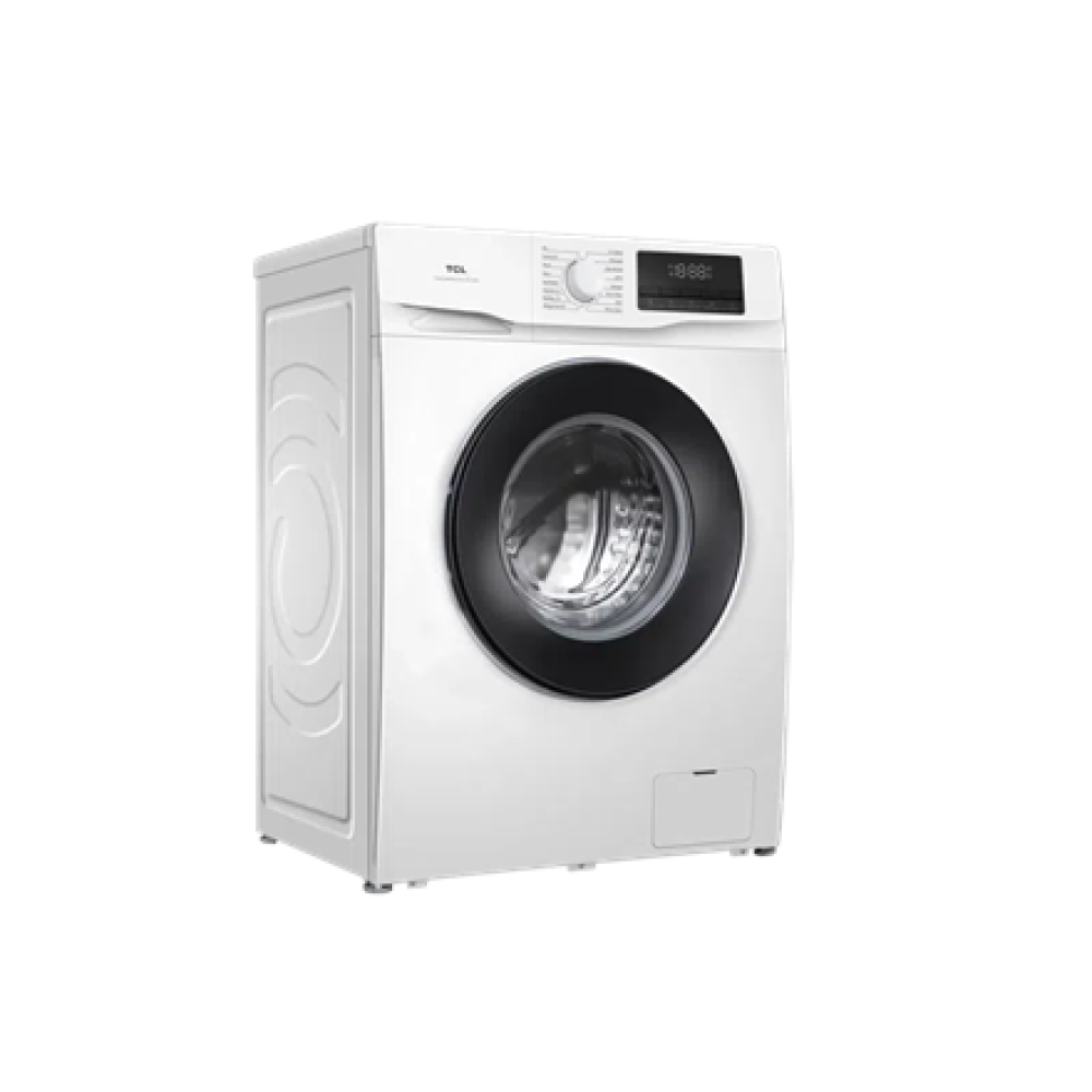 TCL Washing machine , FF0610WB0 , Energy efficiency class B , Front loading , Washing capacity 6 kg , 1000 RPM , Depth 45 cm , Width 60 cm , LED , Steam function , White