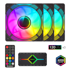 Gamemax Case Fan , KF300 BK , Black