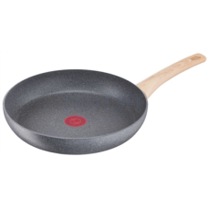 TEFAL , G2660672 Natural Force , Frying Pan , Frying , Diameter 28 cm , Suitable for induction hob , Fixed handle , Dark Grey