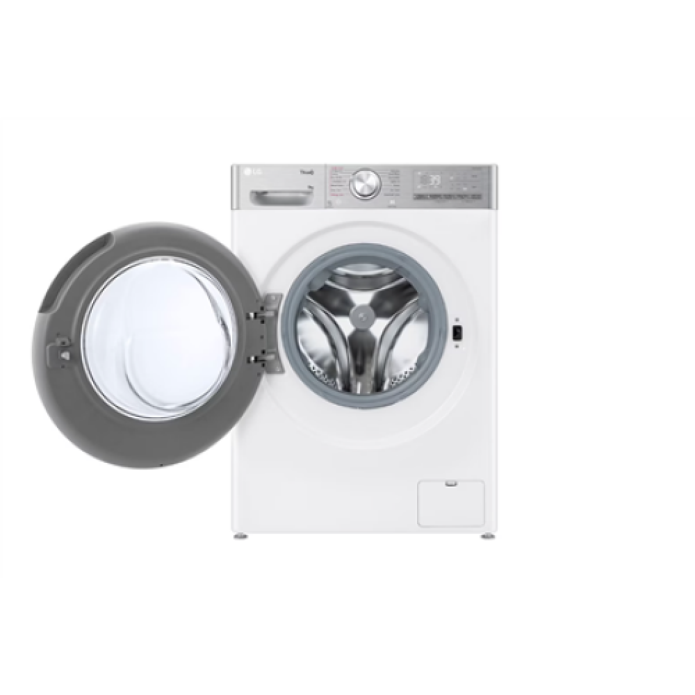 LG , Washing Machine , F2WR909P3W , Energy efficiency class A-10% , Front loading , Washing capacity 9 kg , 1200 RPM , Depth 47.5 cm , Width 60 cm , LED , Steam function , Direct drive , Wi-Fi , White