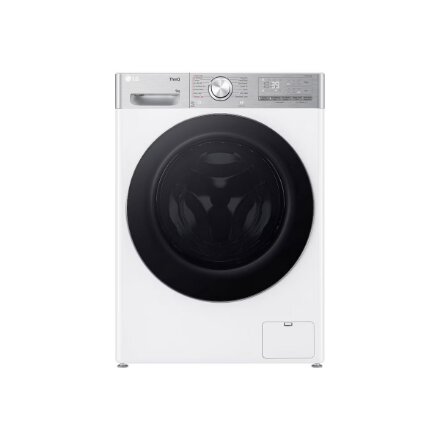 LG , Washing Machine , F2WR909P3W , Energy efficiency class A , Front loading , Washing capacity 9 kg , 1200 RPM , Depth 47.5 cm , Width 60 cm , LED , Steam function , Direct drive , Wi-Fi , White
