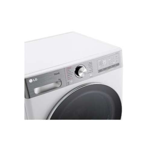 LG , Washing Machine , F2WR909P3W , Energy efficiency class A , Front loading , Washing capacity 9 kg , 1200 RPM , Depth 47.5 cm , Width 60 cm , LED , Steam function , Direct drive , Wi-Fi , White