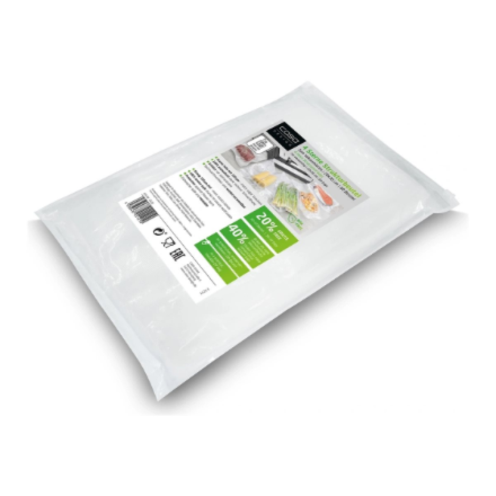 01121 Caso , 4 Stars Structured Bags 20x30 cm , 60 pcs