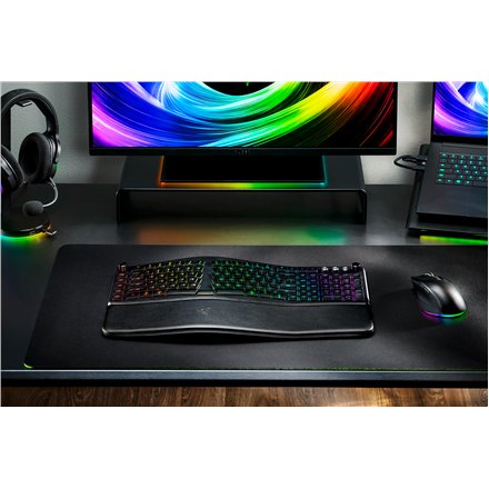 Razer Pro Type Ergo , Keyboard , Wireless , US , Bluetooth , Scissor-switch membrane