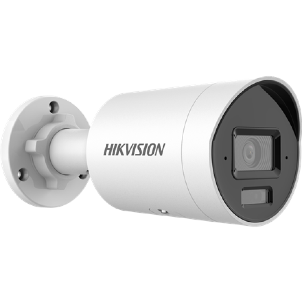 Hikvision Acusense Smart Hybrid Light Fixed Network Camera , DS-2CD2043G2-LI2U , Bullet , 4 MP , 2.8-6mm/F1.6 , Power over Ethernet (PoE) , IP67 , H.265, H.264, H.264+, H.265+ , microSD/microSDHC/microSDXC card, up to 512 GB