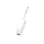 TP-LINK , UE300C , USB Type-C to RJ45 Gigabit Ethernet Network Adapter , 10/100/1000 Mbit/s