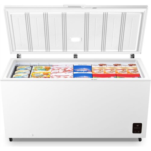 Gorenje , Freezer , FH50EAW , Energy efficiency class E , Chest , Free standing , Height 84.7 cm , Total net capacity 500 L , Display , White