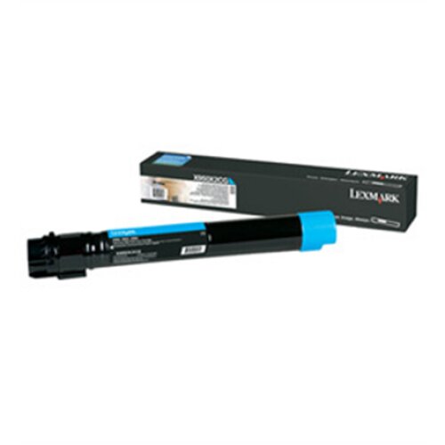 Lexmark X950X2CG , X95x Cyan Extra High Yield Toner Cartridge (22K) , Cartridge , Cyan