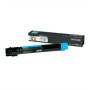 Lexmark X950X2CG , X95x Cyan Extra High Yield Toner Cartridge (22K) , Cartridge , Cyan