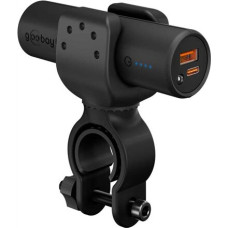 Goobay Bike Powerbank 5.0 with Reinforced Holder for Bicycle Handlebars , 60656 , 5000 mAh , Black