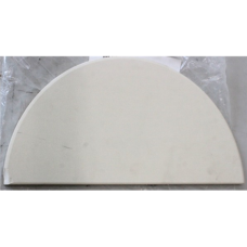 SALE OUT. TunaBone , Half moon pizza stone, 190 mm for Kamado 23/24inch , CHIPPED CORNER SALE OUT. TunaBone , Half moon pizza stone, 190 mm for Kamado 23/24inch , CHIPPED CORNER