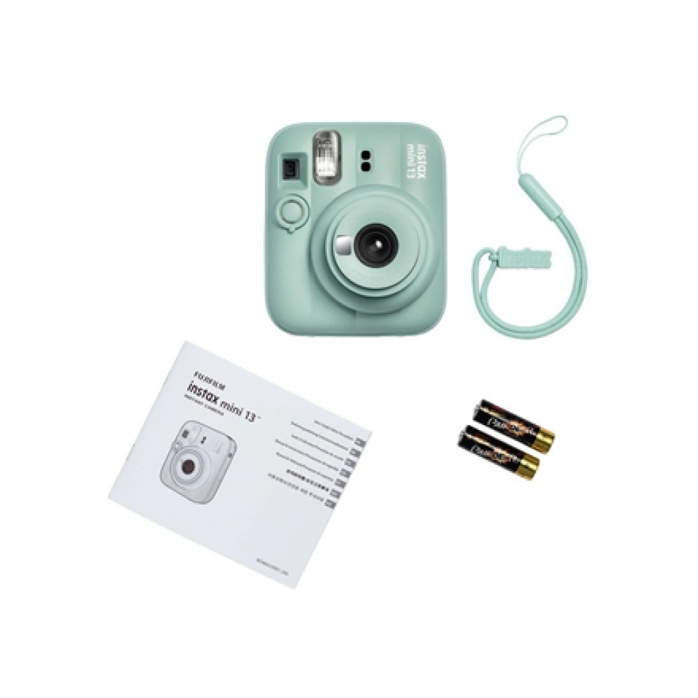 Fujifilm Instant Camera , Instax mini 13 + Instax Mini Glossy (10pl) , Green , 0.3m - ∞ , 800