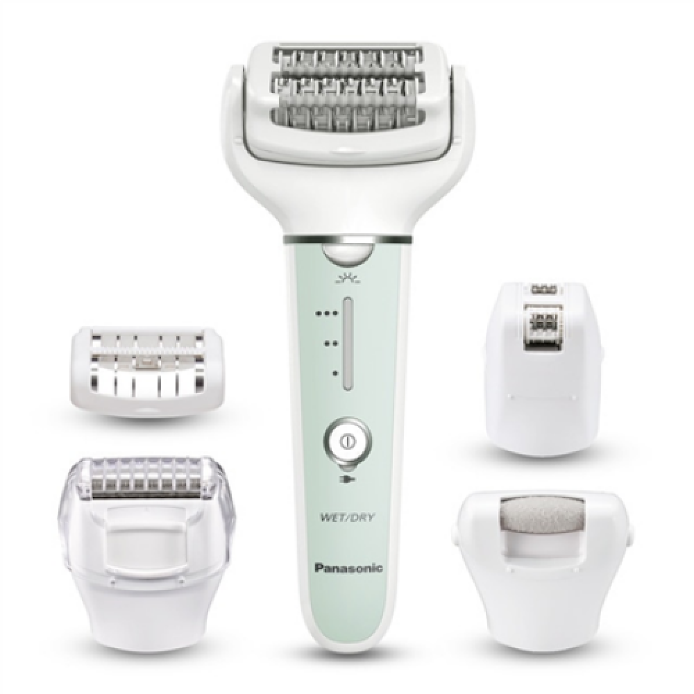 Panasonic ES-EY70A-G503 Epilator, White/Green , Panasonic