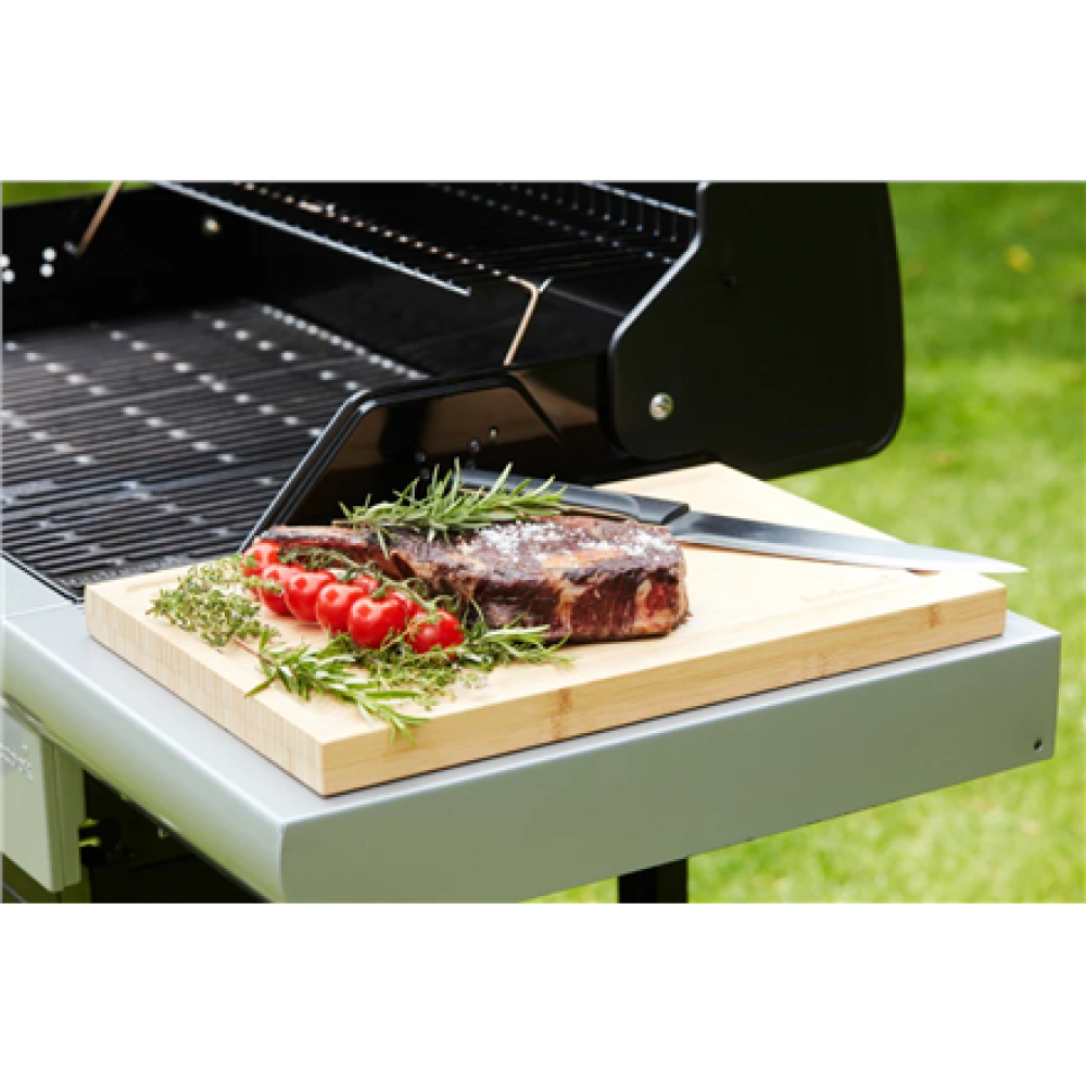 Barbecook , Bamboo cutting board with groove FSC, 40 x 30 x 3 cm (per 3 pcs) , BC-ACC-7306
