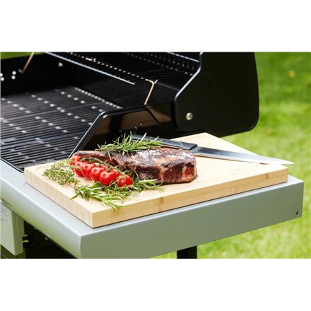 Barbecook , Bamboo cutting board with groove FSC, 40 x 30 x 3 cm (per 3 pcs) , BC-ACC-7306
