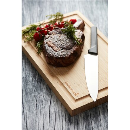 Barbecook , Bamboo cutting board with groove FSC, 40 x 30 x 3 cm (per 3 pcs) , BC-ACC-7306