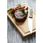 Barbecook , Bamboo cutting board with groove FSC, 40 x 30 x 3 cm (per 3 pcs) , BC-ACC-7306