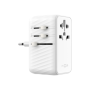 Fixed , Voyager 85W travel adapter for EU, UK and USA/AUS, with 4xUSB-C and 1xUSB output , Adapter