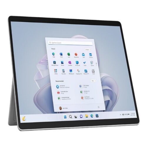 Microsoft , PRO9 , Platinum , 13 , Touchscreen , 2880 x 1920 pixels , Intel Core i7 , i7-1255U , 16 GB , LPDDR5 , Solid-state drive capacity 256 GB , Intel Iris Xe Graphics , Windows 11 Home , 802.11ax , Bluetooth version 5.1
