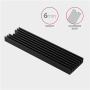 AXAGON Passive aluminum heatsink for all M.2 SSDs, size 2280, high 6 mm , CLR-M2L6