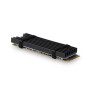 AXAGON Passive aluminum heatsink for all M.2 SSDs, size 2280, high 6 mm , CLR-M2L6