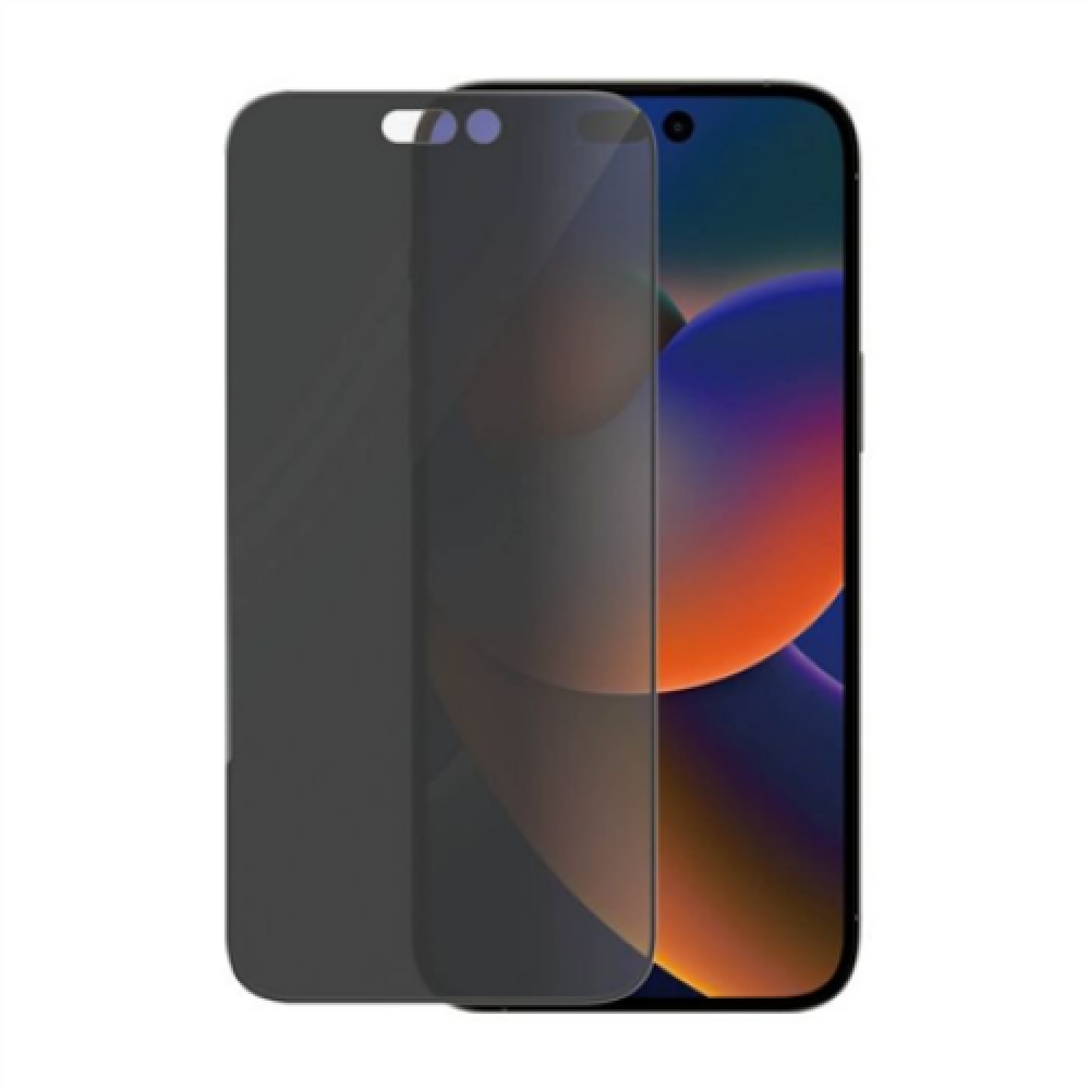 PanzerGlass , Screen protector , Apple , iPhone 14 Pro Max , Glass , Black , Ultra-Wide Fit Privacy AB
