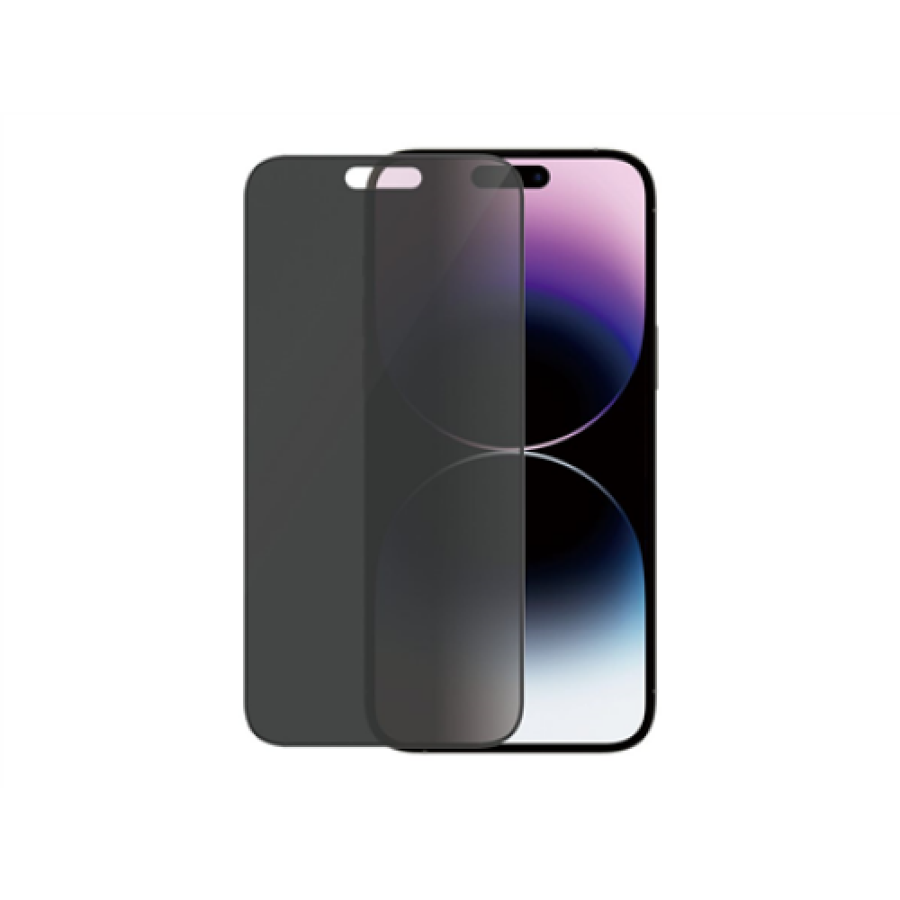 PanzerGlass , Screen protector , Apple , iPhone 14 Pro Max , Glass , Black , Ultra-Wide Fit Privacy AB