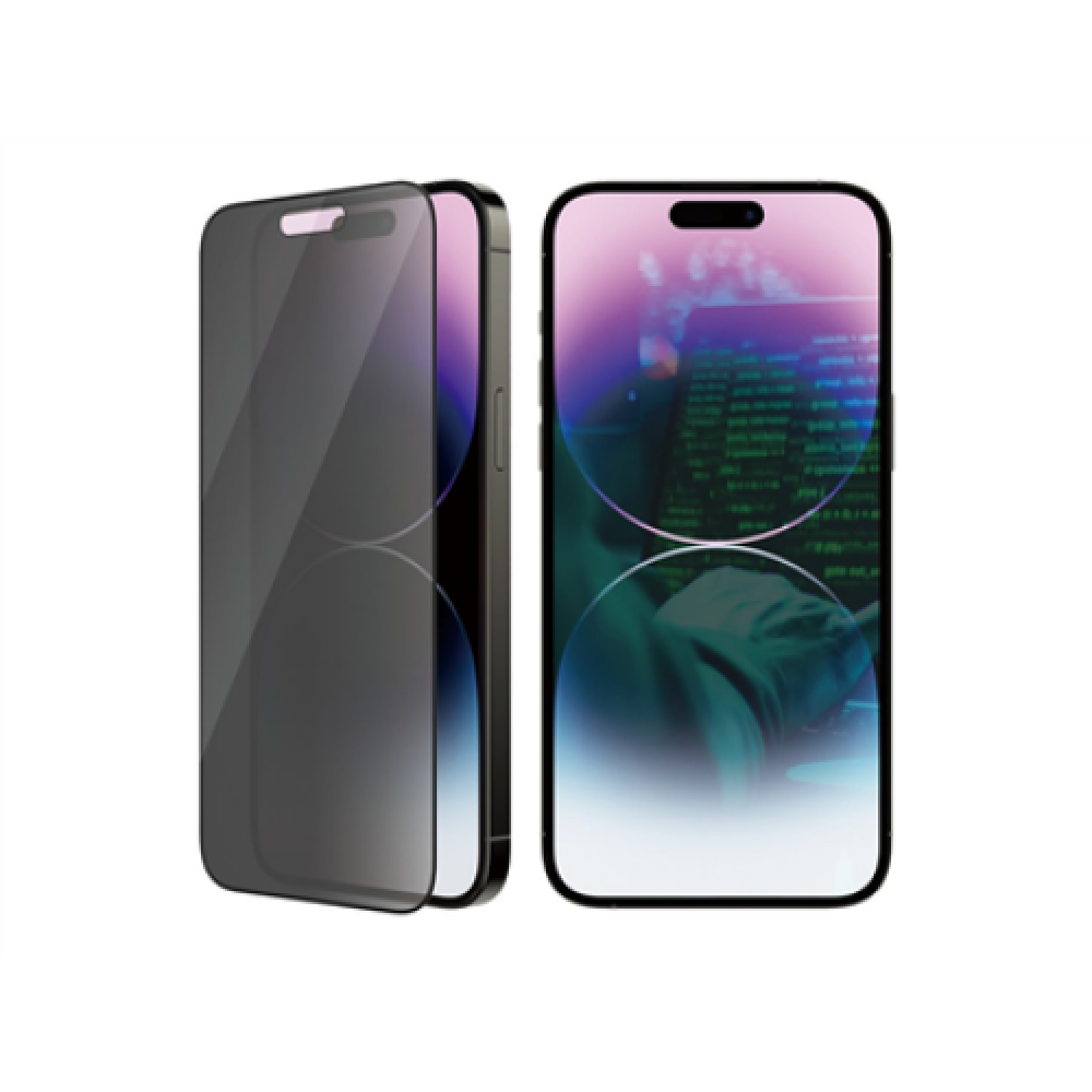PanzerGlass , Screen protector , Apple , iPhone 14 Pro Max , Glass , Black , Ultra-Wide Fit Privacy AB