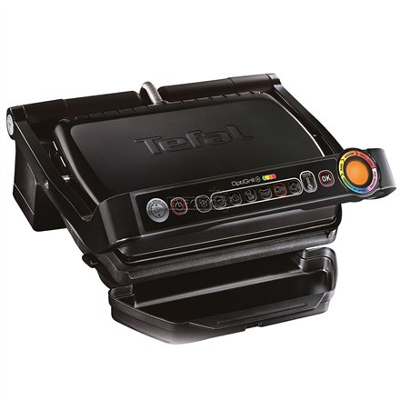 TEFAL , OptiGrill+ , GC712834 , Contact grill , 2000 W , Black