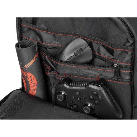 Genesis Pallad 510 , Fits up to size 17.3 , Backpack , Shoulder strap , Black