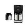 Caso , Coffee Maker with Two Insulated Jugs , Taste & Style Duo Thermo , Drip , 800 W , Black/Stainless Steel