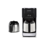 Caso , Coffee Maker with Two Insulated Jugs , Taste & Style Duo Thermo , Drip , 800 W , Black/Stainless Steel