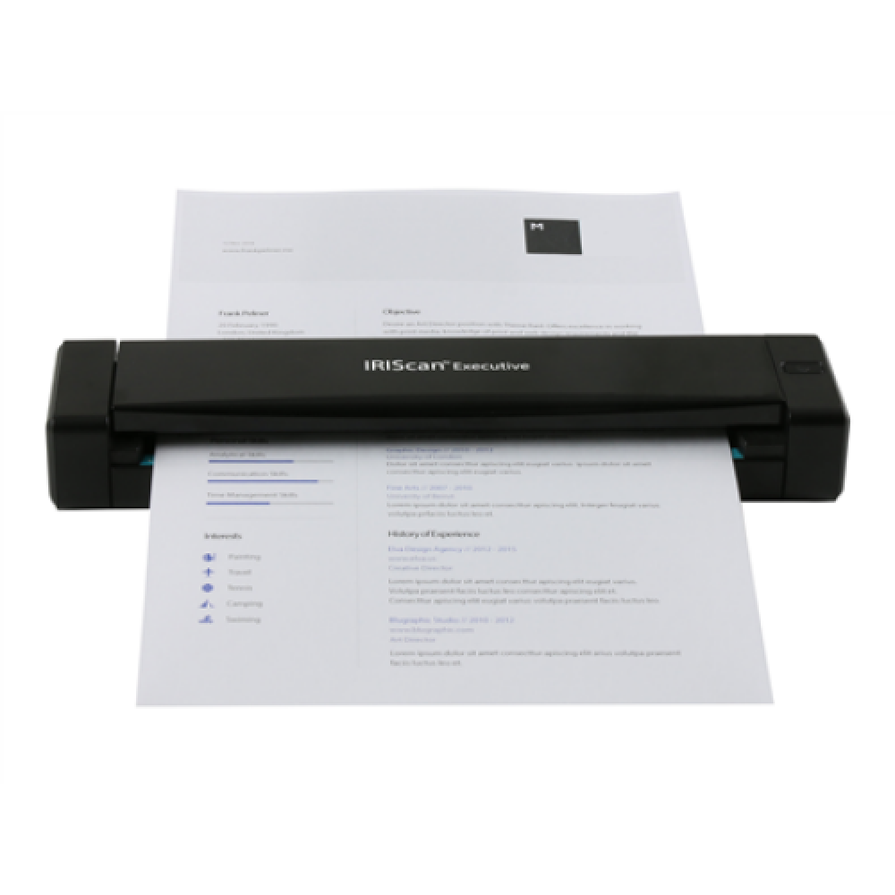 IRIS , IRIScan , Executive 4 IRIS , Sheetfed scanner