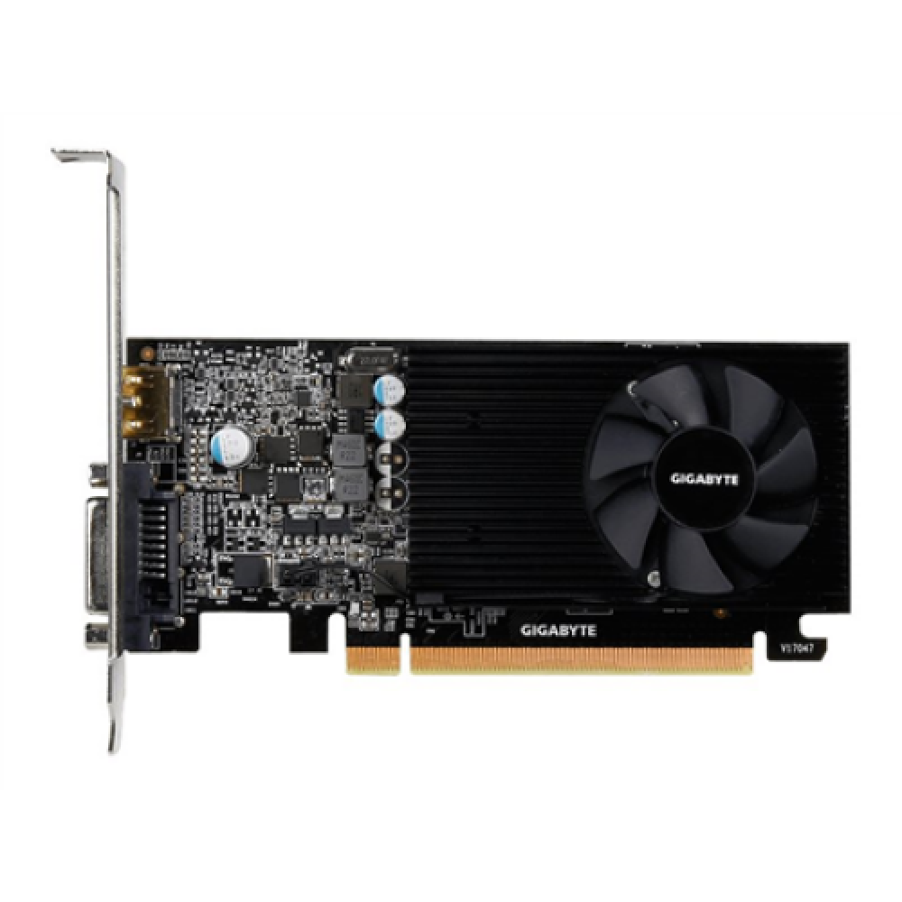 Gigabyte , NVIDIA , 2 GB , GeForce GT 1030 , GDDR5 , Cooling type Active , DVI-D ports quantity 1 , HDMI ports quantity 1 , PCI Express 3.0 , Memory clock speed 6008 MHz , Processor frequency 1257 MHz