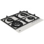 BEKO Hob , HILW64225SW , Gas , Number of burners/cooking zones 4 , Knob , White