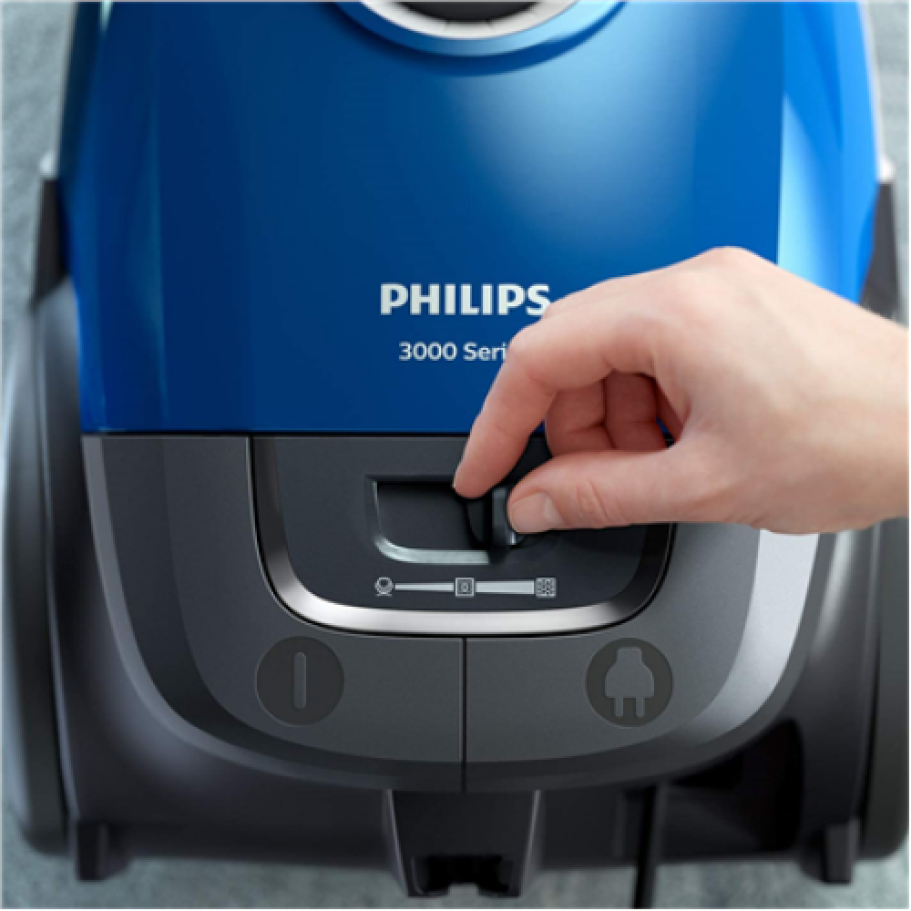 Philips , Vacuum cleaner , 3000 Series XD3110/09 , Bagged , Power 900 W , Dust capacity 3 L , Blue
