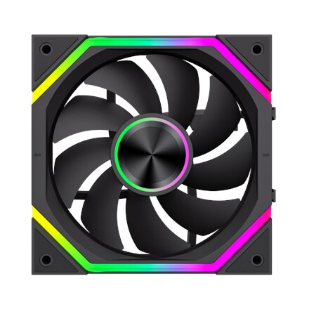 Gamemax FN12A-N2 WL , Case fan , Black