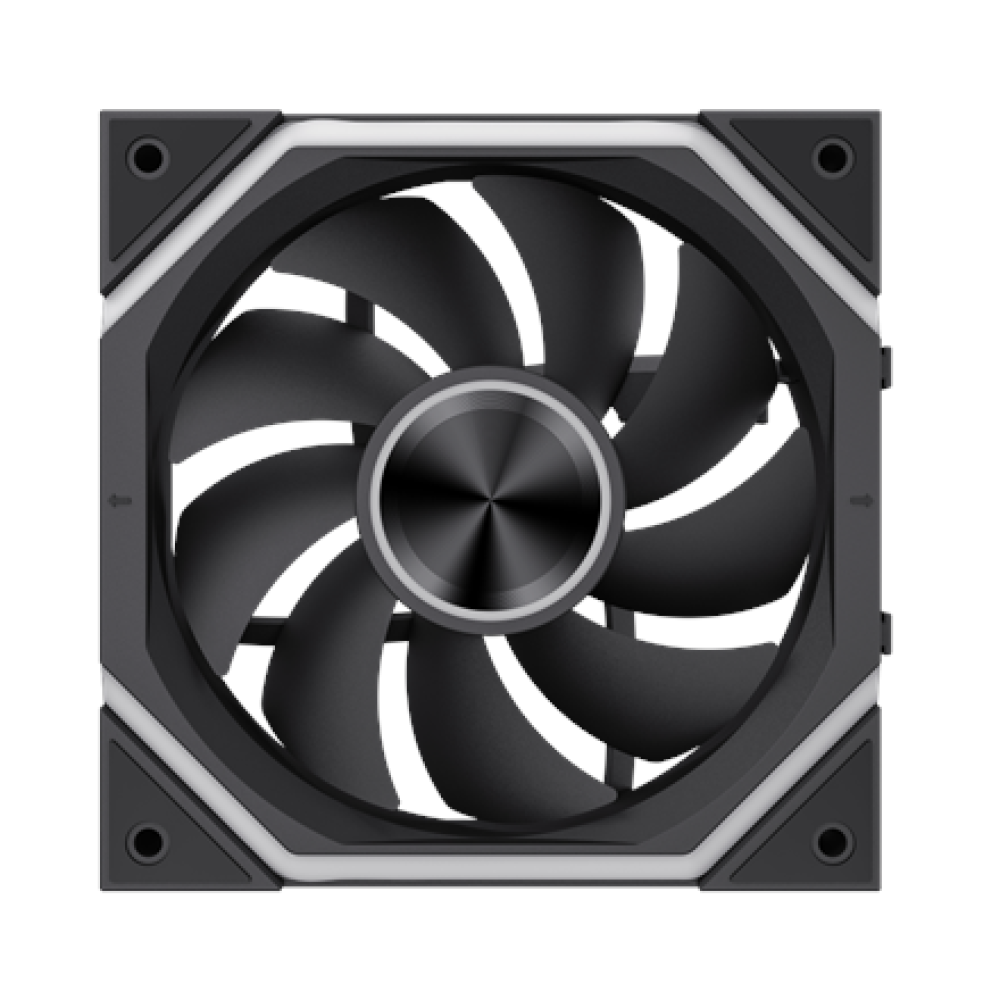 Gamemax FN12A-N2 WL , Case fan , Black