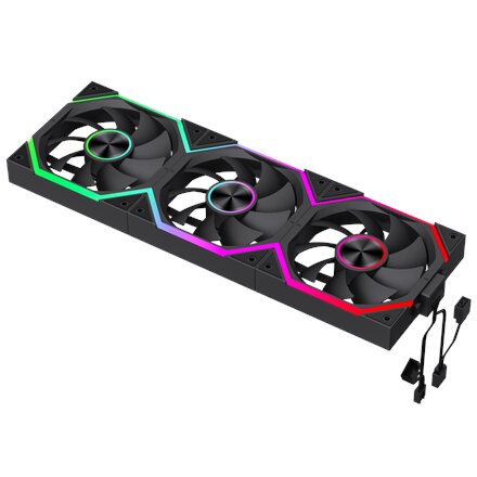 Gamemax FN12A-N2 WL , Case fan , Black